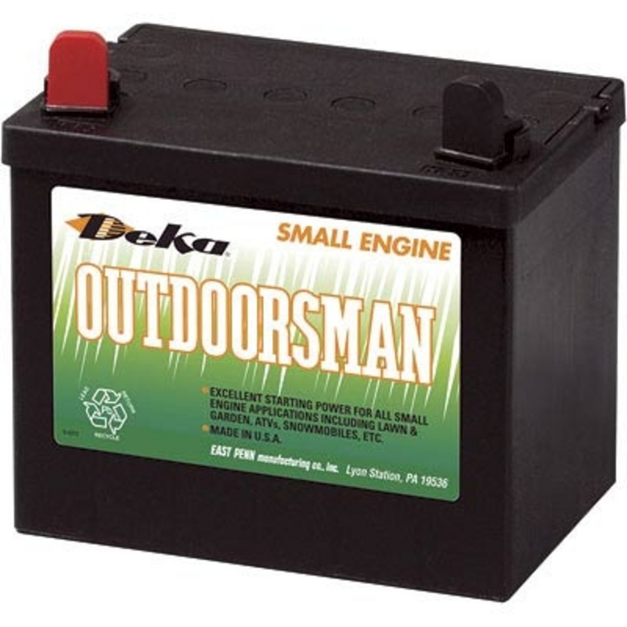 Lawn Mower Battery — 12 Volt, Group U1L, Model# 5U1L